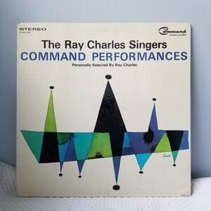 1964 Ray Charles Command Performances Vintage Vinyl Record Album